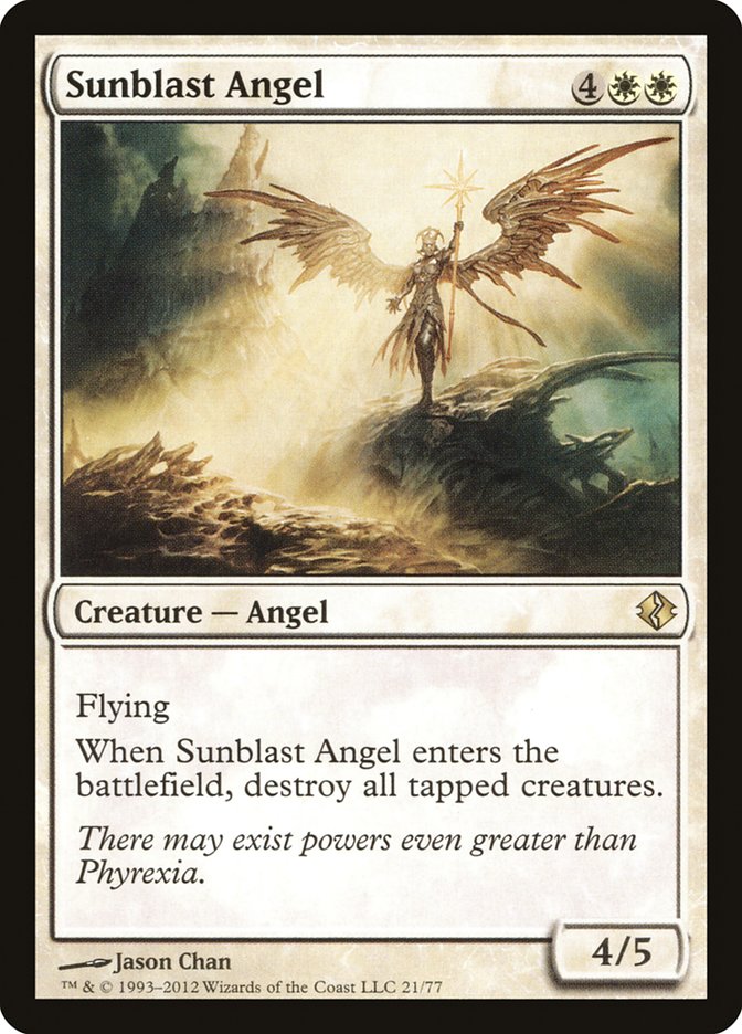 Sunblast Angel [Duel Decks: Venser vs. Koth] - Destination Retro