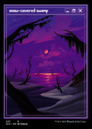 Snow-Covered Swamp (Foil Etched) [Secret Lair Drop Series] - Destination Retro