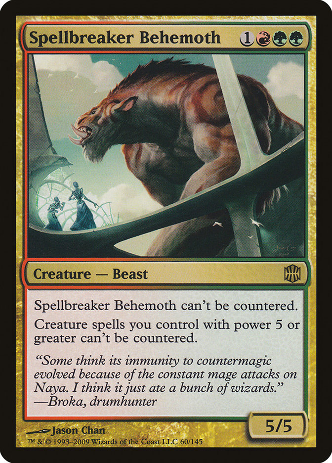 Spellbreaker Behemoth (Oversized) [Oversize Cards] - Destination Retro