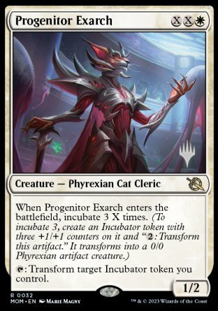 Progenitor Exarch (Promo Pack) [March of the Machine Promos] - Destination Retro