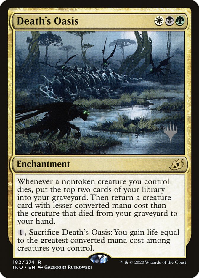 Death's Oasis (Promo Pack) [Ikoria: Lair of Behemoths Promos] - Destination Retro