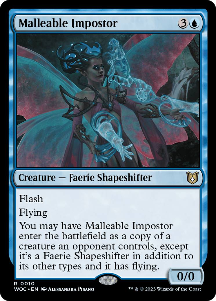 Malleable Impostor [Wilds of Eldraine Commander] - Destination Retro