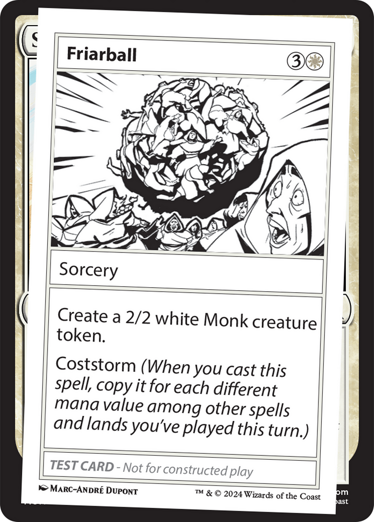Friarball [Mystery Booster 2 Playtest Cards] - Destination Retro