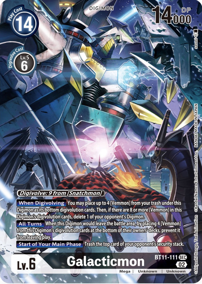Galacticmon [BT11-111] (Alternate Art) [Dimensional Phase] - Destination Retro