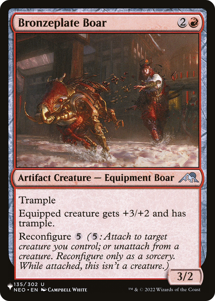 Bronzeplate Boar [The List] - Destination Retro