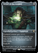 Sword of the Animist (Foil Etched) [Commander Masters] - Destination Retro