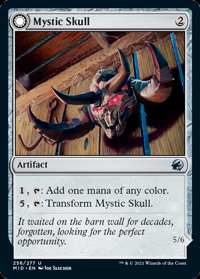 Mystic Skull // Mystic Monstrosity [Innistrad: Midnight Hunt] - Destination Retro