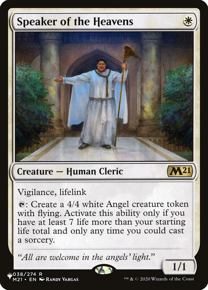 Speaker of the Heavens [The List] - Destination Retro