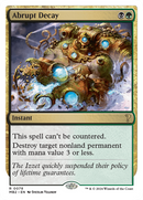 Abrupt Decay (White Border) [Mystery Booster 2] - Destination Retro