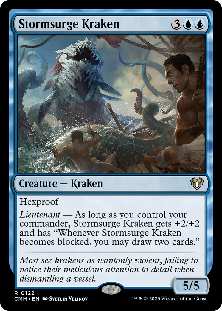 Stormsurge Kraken [Commander Masters] - Destination Retro