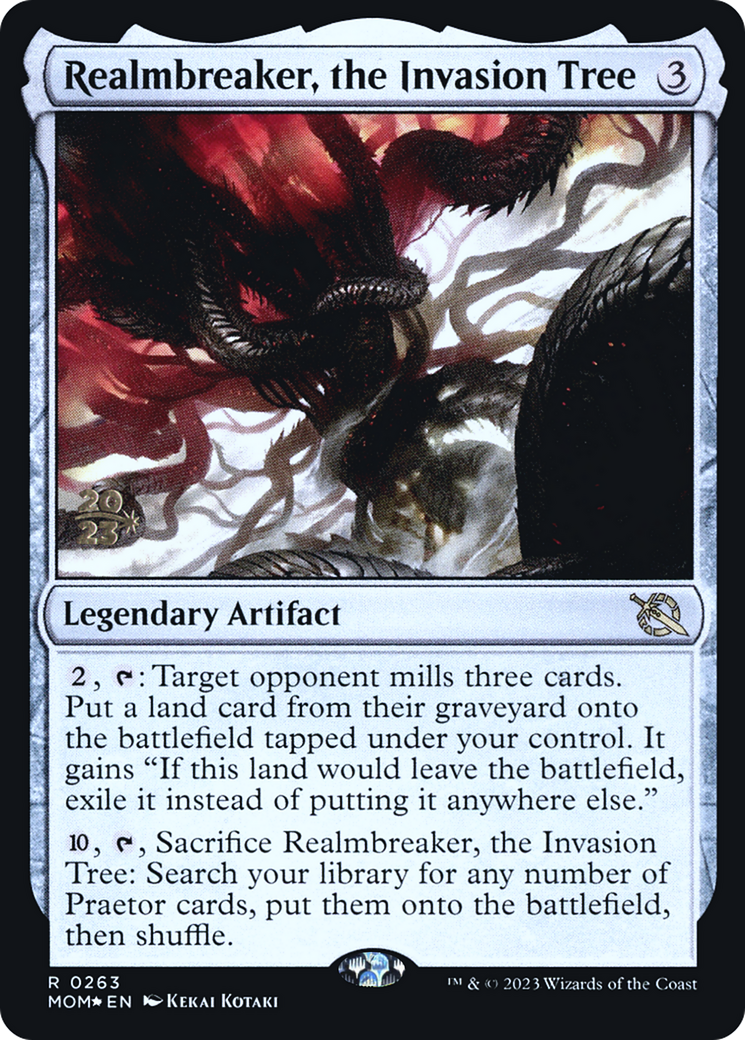 Realmbreaker, the Invasion Tree [March of the Machine Prerelease Promos] - Destination Retro