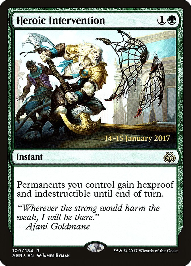 Heroic Intervention [Aether Revolt Prerelease Promos] - Destination Retro