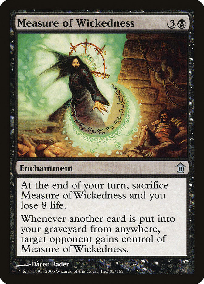 Measure of Wickedness [Saviors of Kamigawa] - Destination Retro