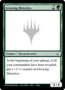 Growing Detective [Unknown Event] - Destination Retro