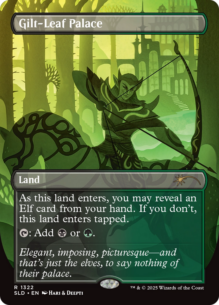 Gilt-Leaf Palace (Rainbow Foil) [Secret Lair Drop Series] - Destination Retro