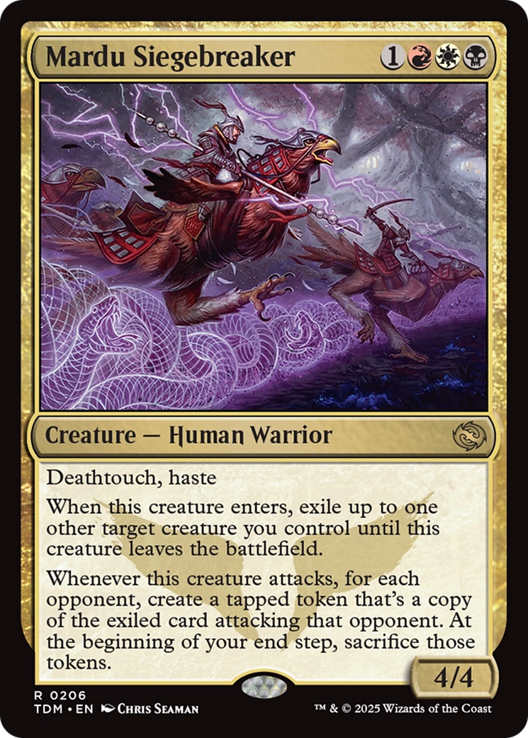 Mardu Siegebreaker [Tarkir: Dragonstorm] - Destination Retro