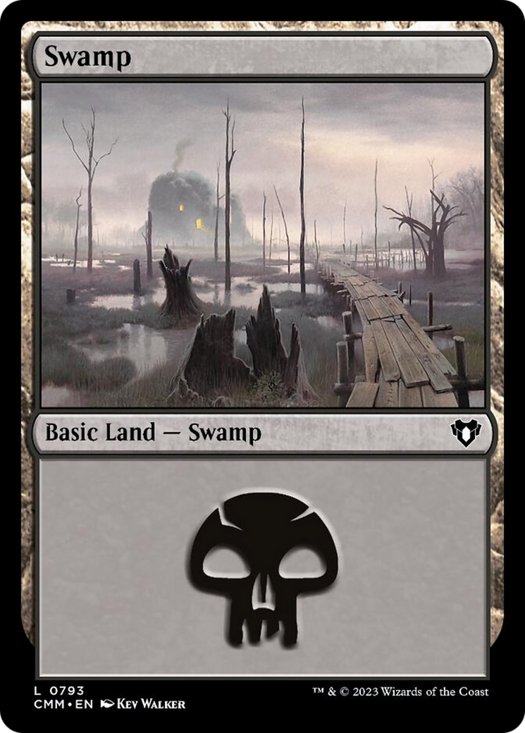 Swamp (793) [Commander Masters] - Destination Retro