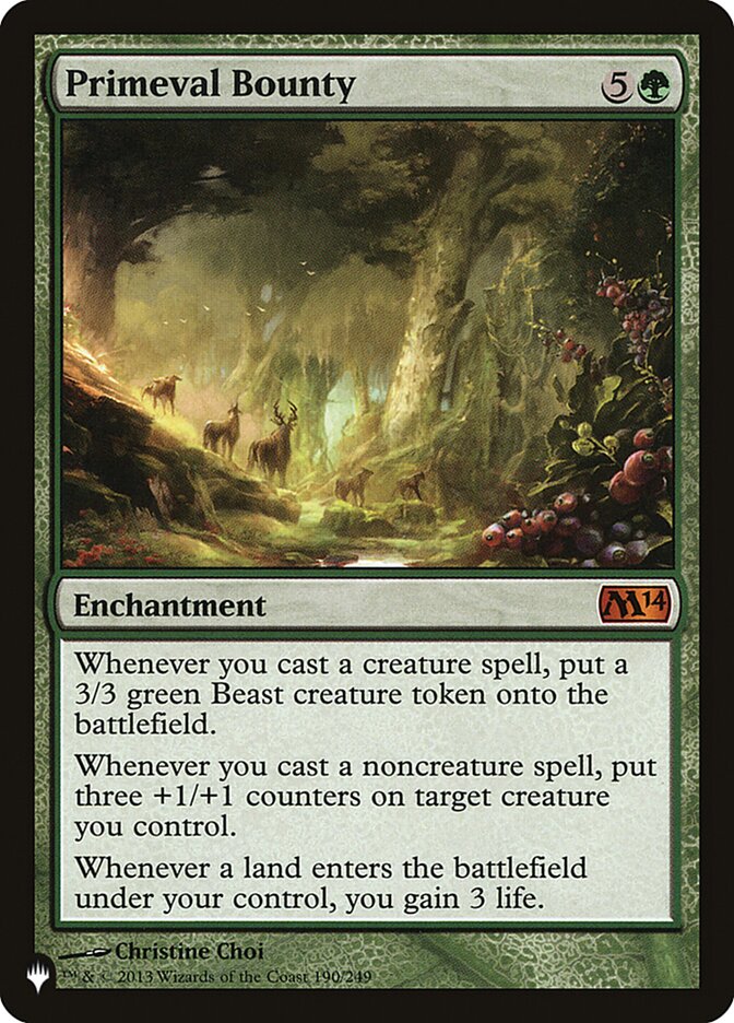 Primeval Bounty [The List] - Destination Retro