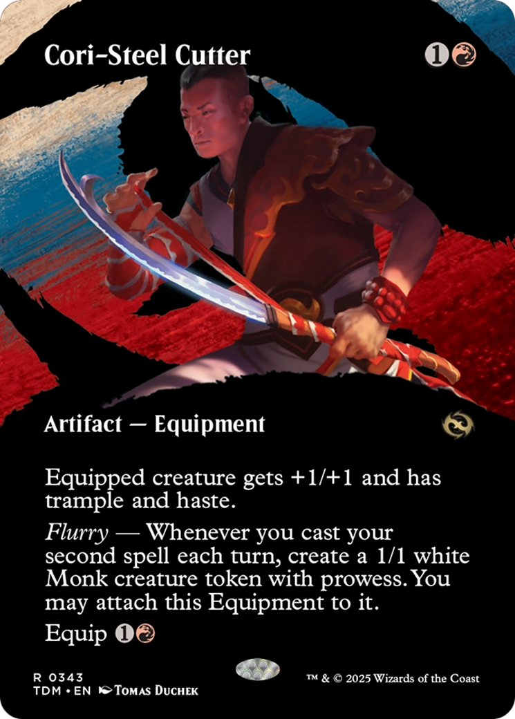 Cori-Steel Cutter (Borderless) [Tarkir: Dragonstorm] - Destination Retro