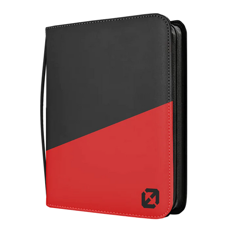 EVORETRO SHIELD+ TOP LOADER BINDER - BLACK/RED - 216 CARDS (PRE-ORDER) (ETA July/August) - Destination Retro