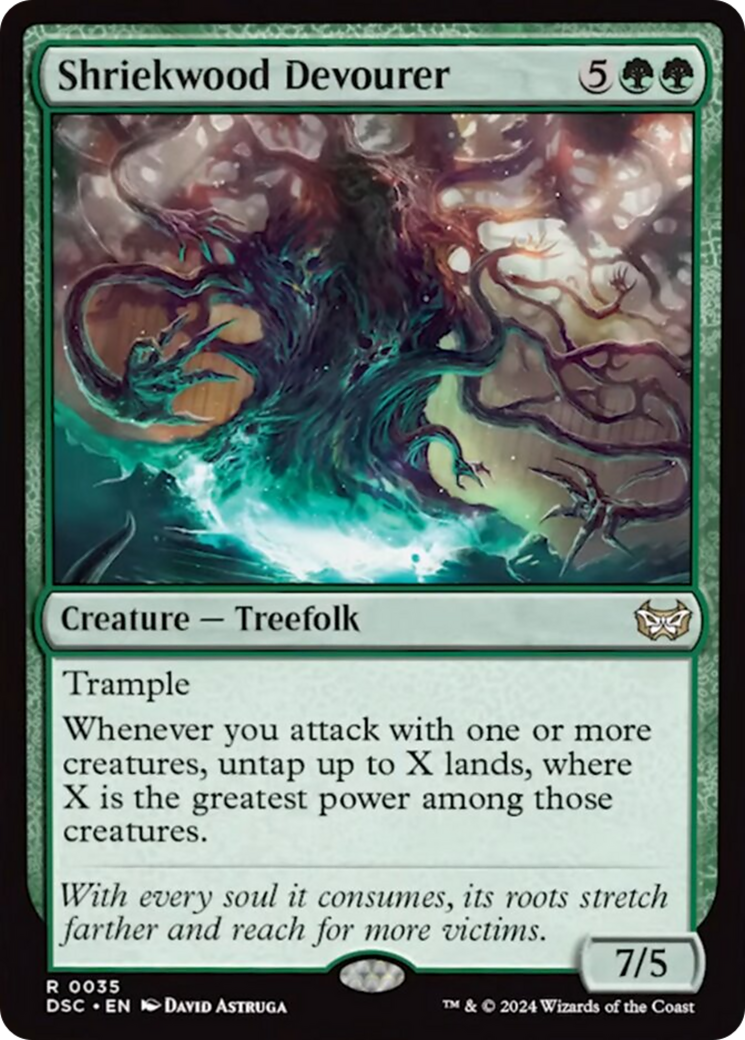 Shriekwood Devourer [Duskmourn: House of Horror Commander] - Destination Retro