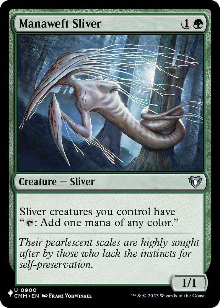 Manaweft Sliver (CMM) [The List] - Destination Retro