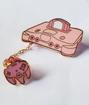 NightK - Pink Console -  Hard Enamel Pin - Destination Retro
