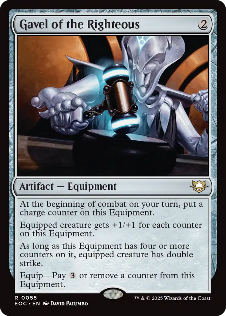 Gavel of the Righteous [Edge of Eternities Commander] - Destination Retro