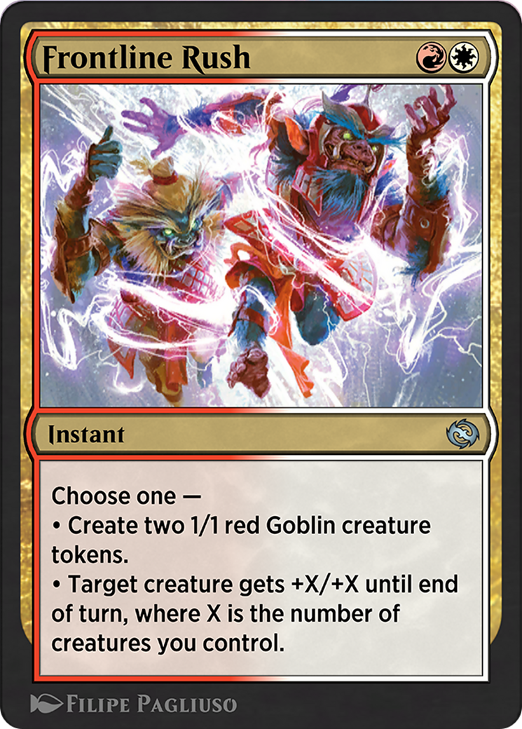 Frontline Rush [Tarkir: Dragonstorm] - Destination Retro
