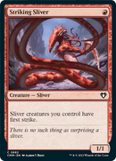 Striking Sliver [Commander Masters] - Destination Retro