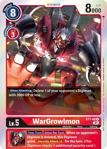 WarGrowlmon [ST7-08] (Gen Con 2022) [Starter Deck: Gallantmon Promos] - Destination Retro