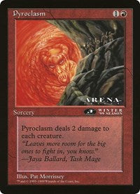 Pyroclasm (Oversized) [Oversize Cards] - Destination Retro