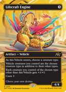 Lifecraft Engine (Borderless) (First-Place Foil) [Aetherdrift] - Destination Retro