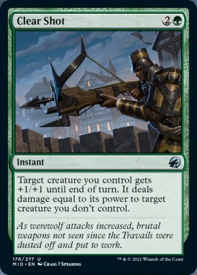 Clear Shot [Innistrad: Midnight Hunt] - Destination Retro