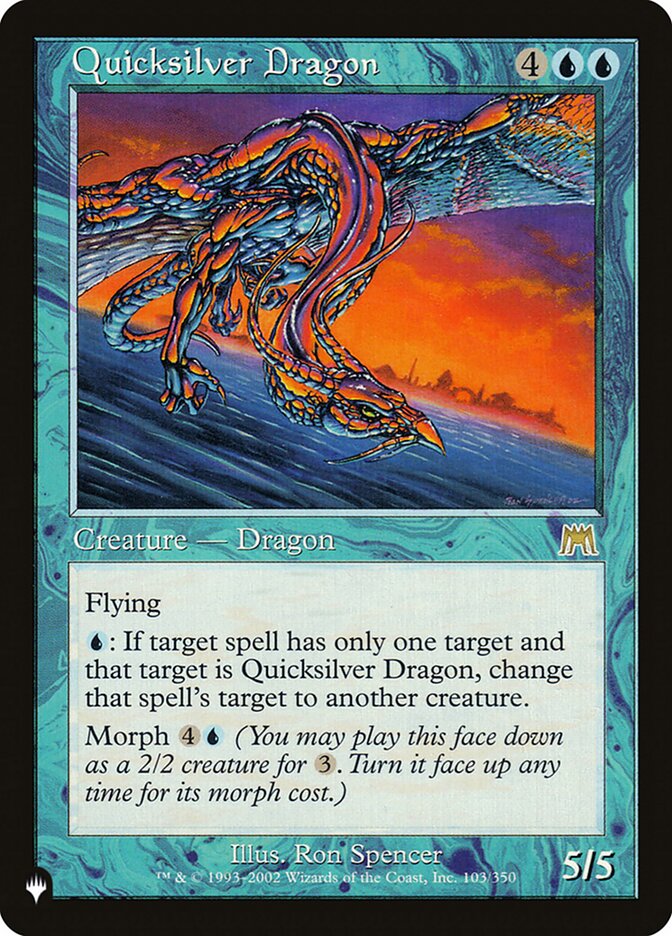 Quicksilver Dragon [The List] - Destination Retro