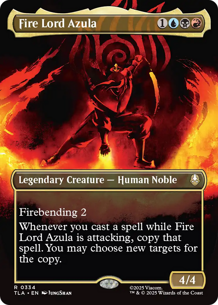 Fire Lord Azula (0334) (Borderless) [Avatar: The Last Airbender] - Destination Retro