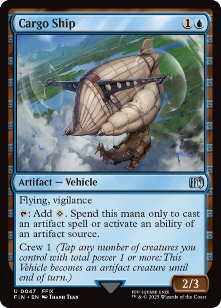 Cargo Ship [FINAL FANTASY] - Destination Retro