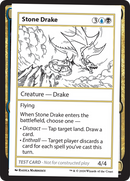 Stone Drake [Mystery Booster 2 Playtest Cards] - Destination Retro