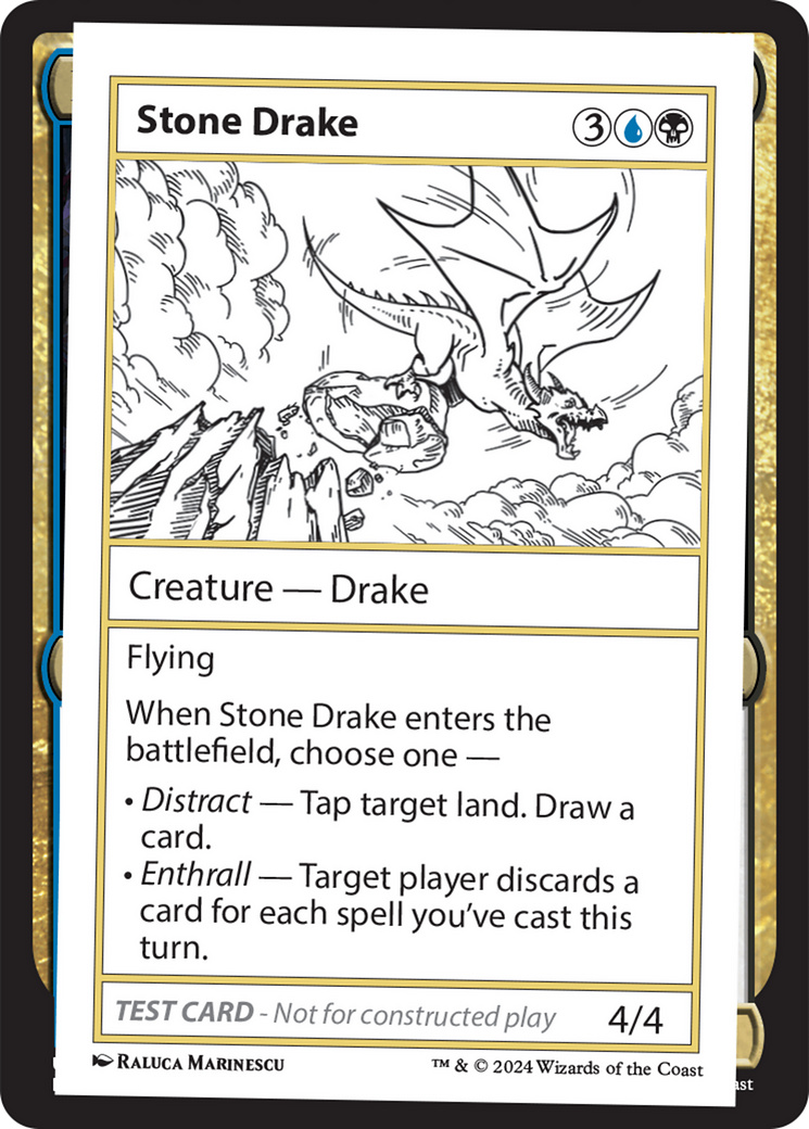 Stone Drake [Mystery Booster 2 Playtest Cards] - Destination Retro