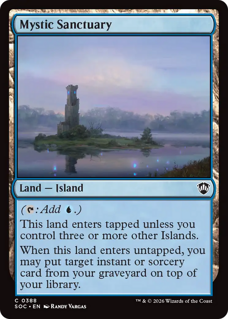 Mystic Sanctuary [Secrets of Strixhaven Commander] - Destination Retro