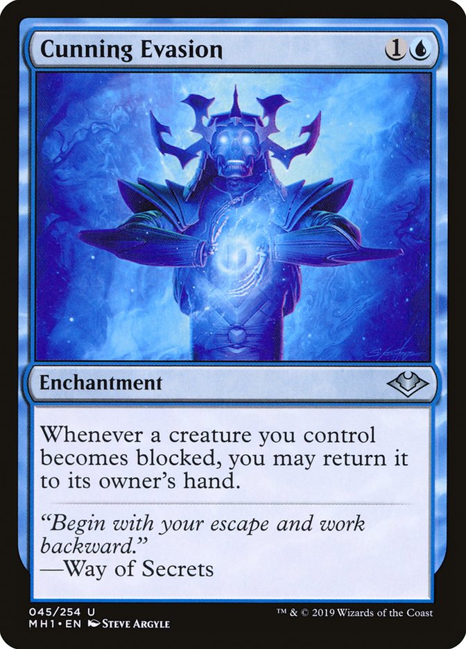 Cunning Evasion [Modern Horizons] - Destination Retro