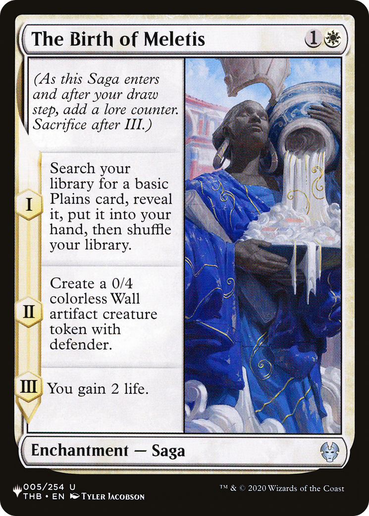 The Birth of Meletis [The List] - Destination Retro