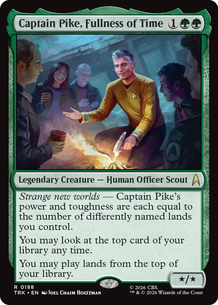 Captain Pike, Fullness of Time [Star Trek] - Destination Retro