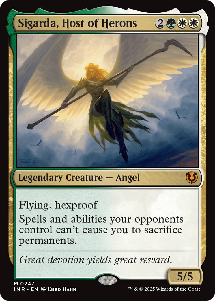 Sigarda, Host of Herons (Retro Frame) [Innistrad Remastered] - Destination Retro