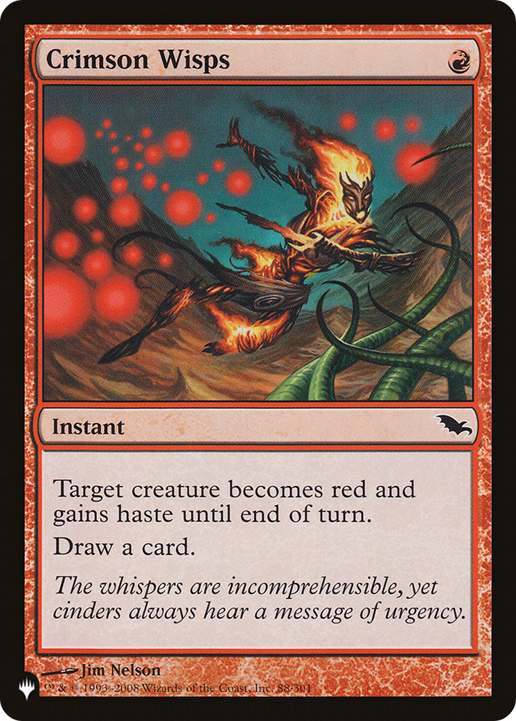 Crimson Wisps [The List] - Destination Retro