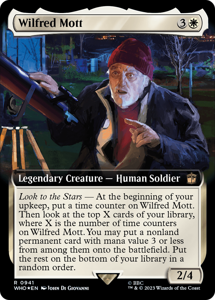 Wilfred Mott (Extended Art) (Surge Foil) [Doctor Who] - Destination Retro