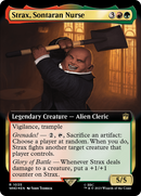 Strax, Sontaran Nurse (Extended Art) (Surge Foil) [Doctor Who] - Destination Retro