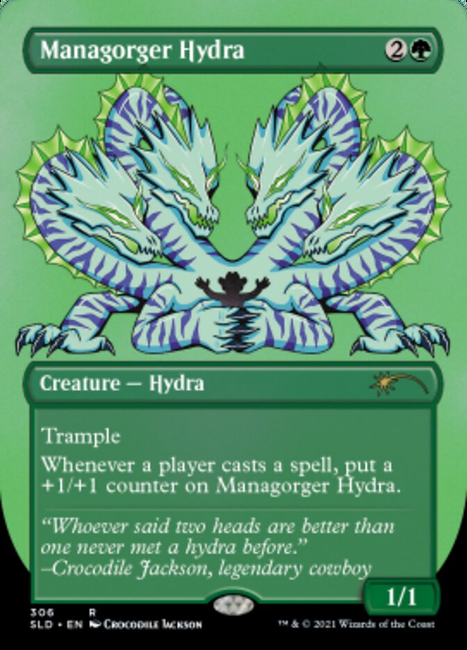 Managorger Hydra (Borderless) [Secret Lair Drop Series] - Destination Retro