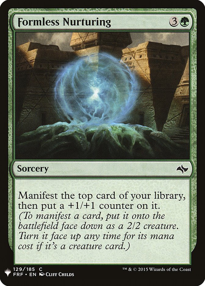 Formless Nurturing [Mystery Booster] - Destination Retro