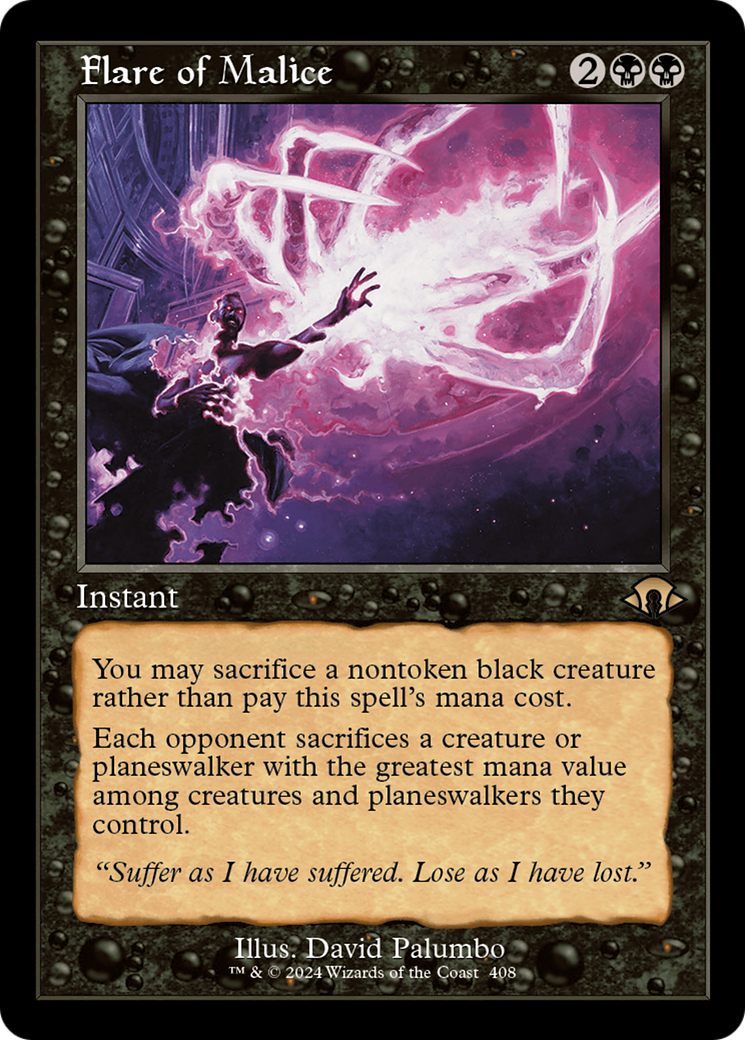 Flare of Malice (Retro) [Modern Horizons 3] - Destination Retro